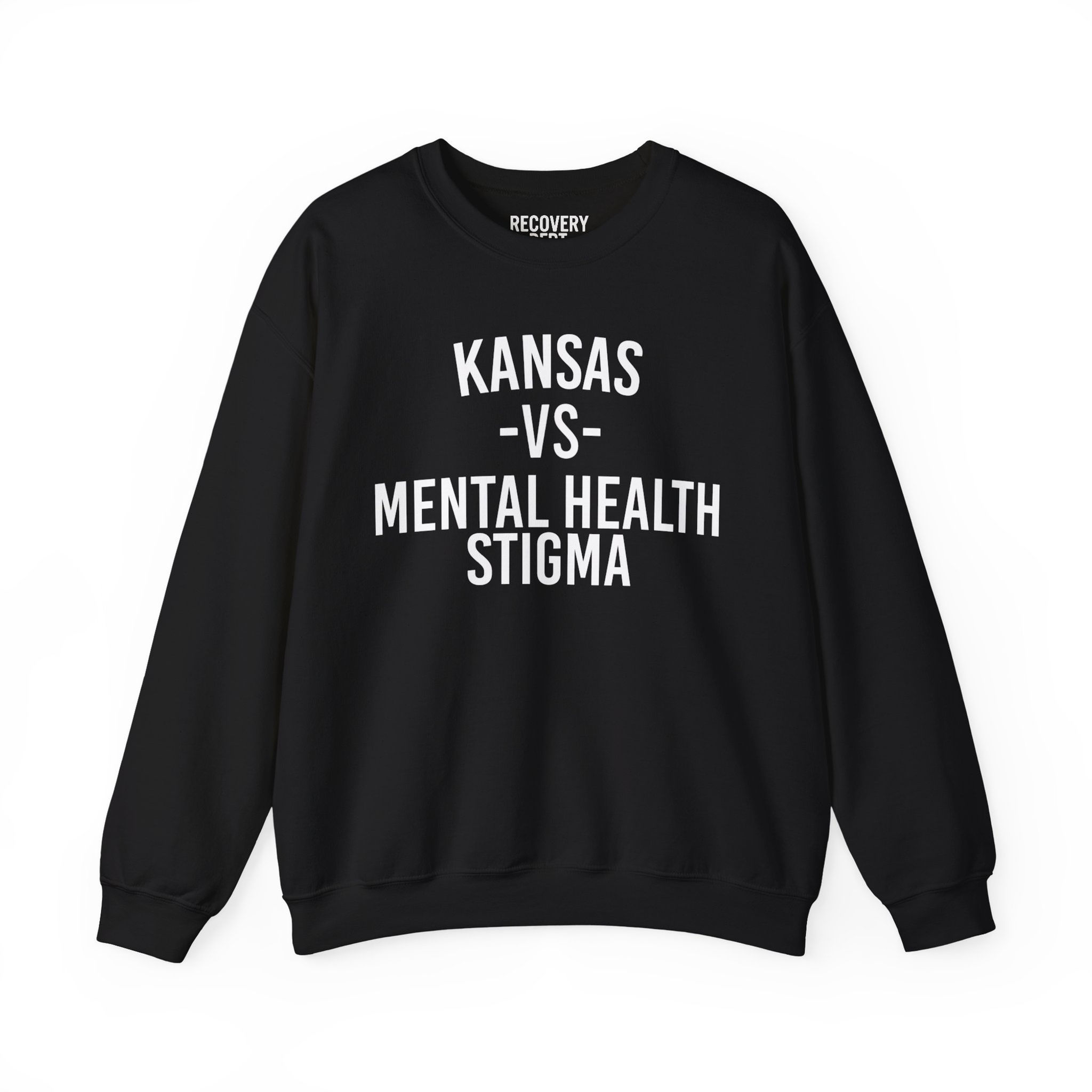 Kansas VS Mental Health Stigma Crewneck Sweatshirt