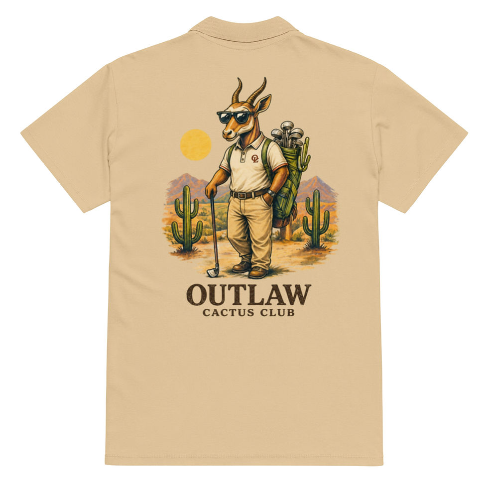 Thumbnail: Outlaw Cactus Club Polo Shirt 