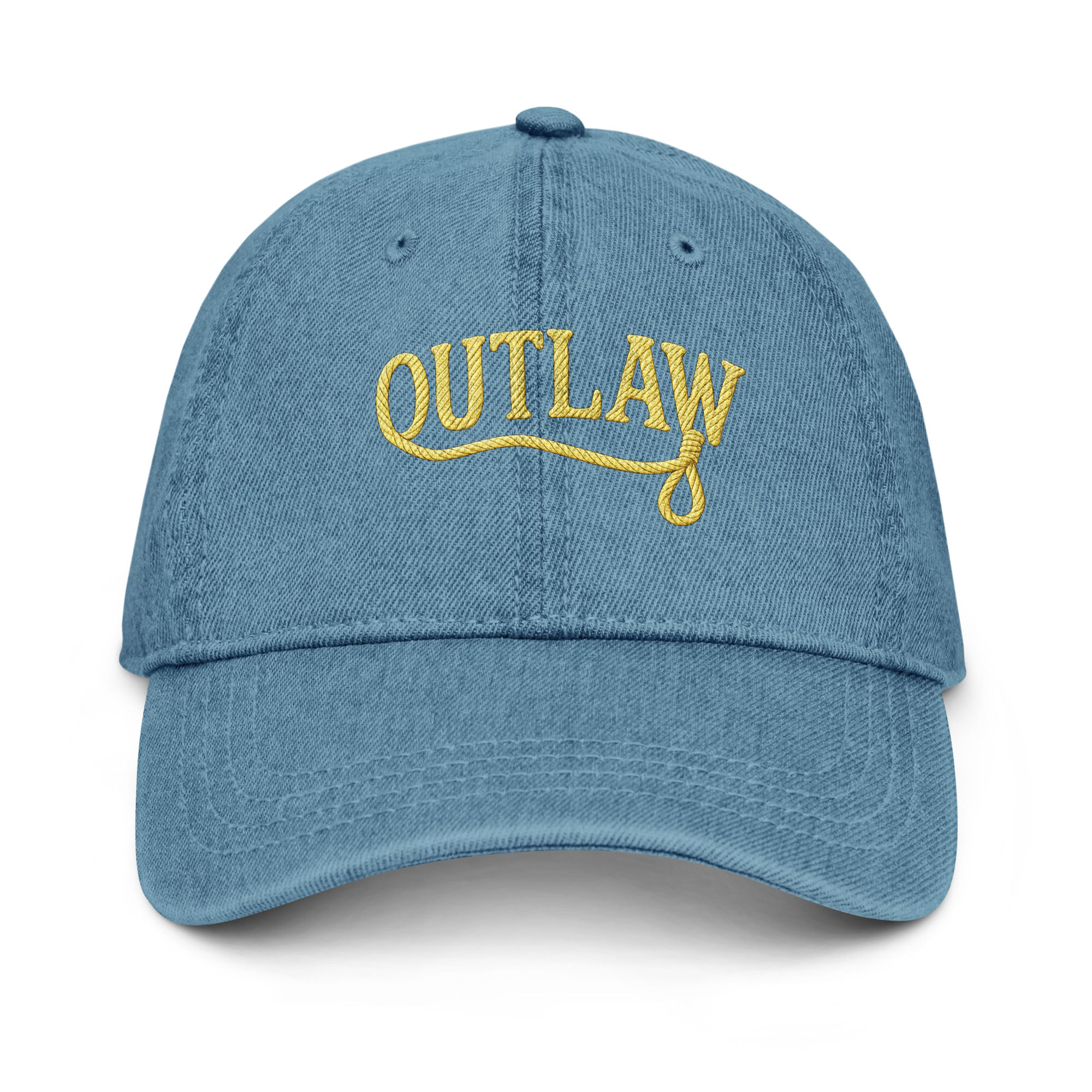 Outlaw Roped Up Denim Hat