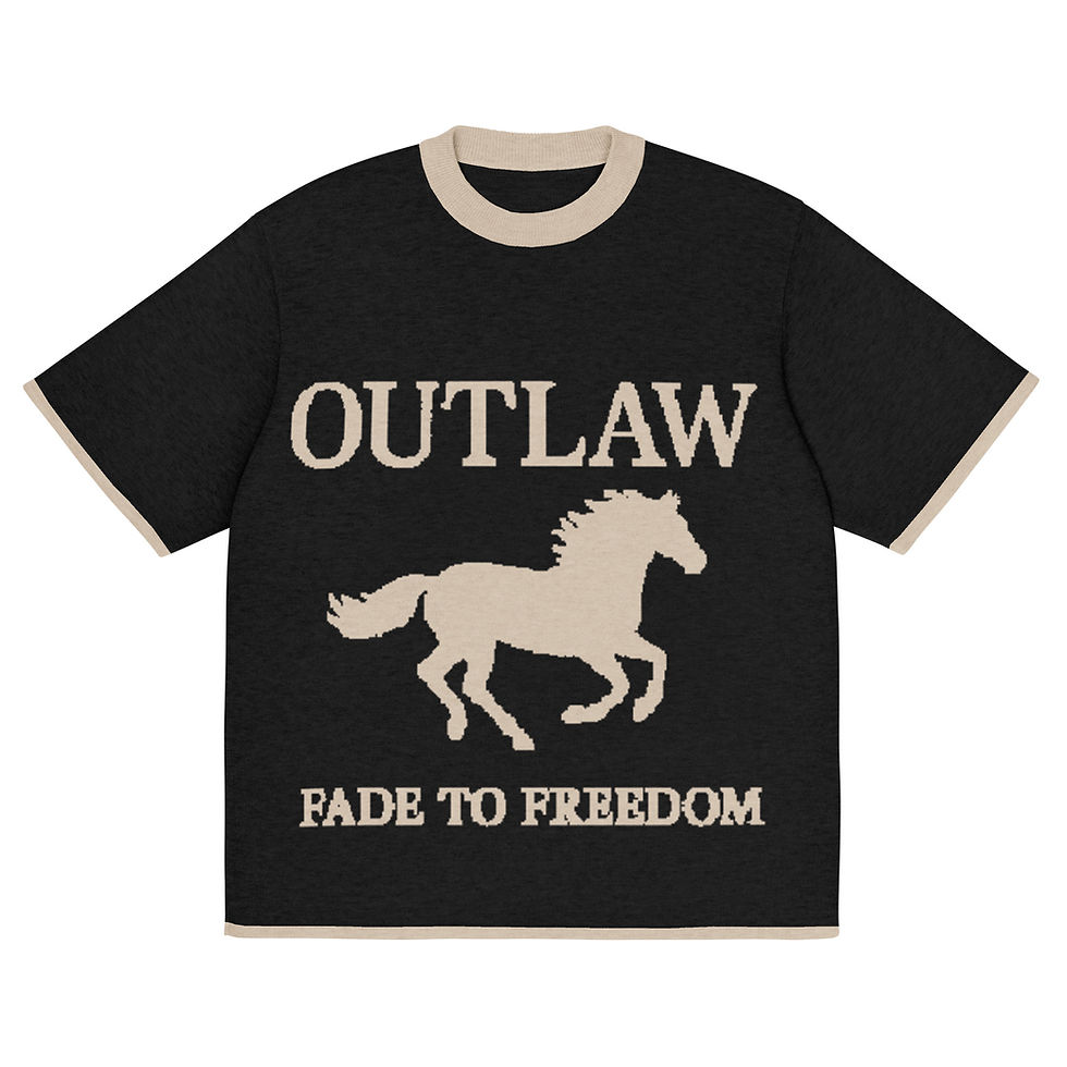 Ride Free Knitted tee