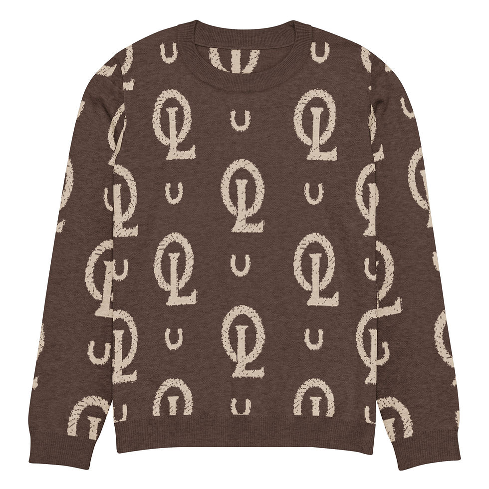 Thumbnail: OL Monogram Knitted sweater 
