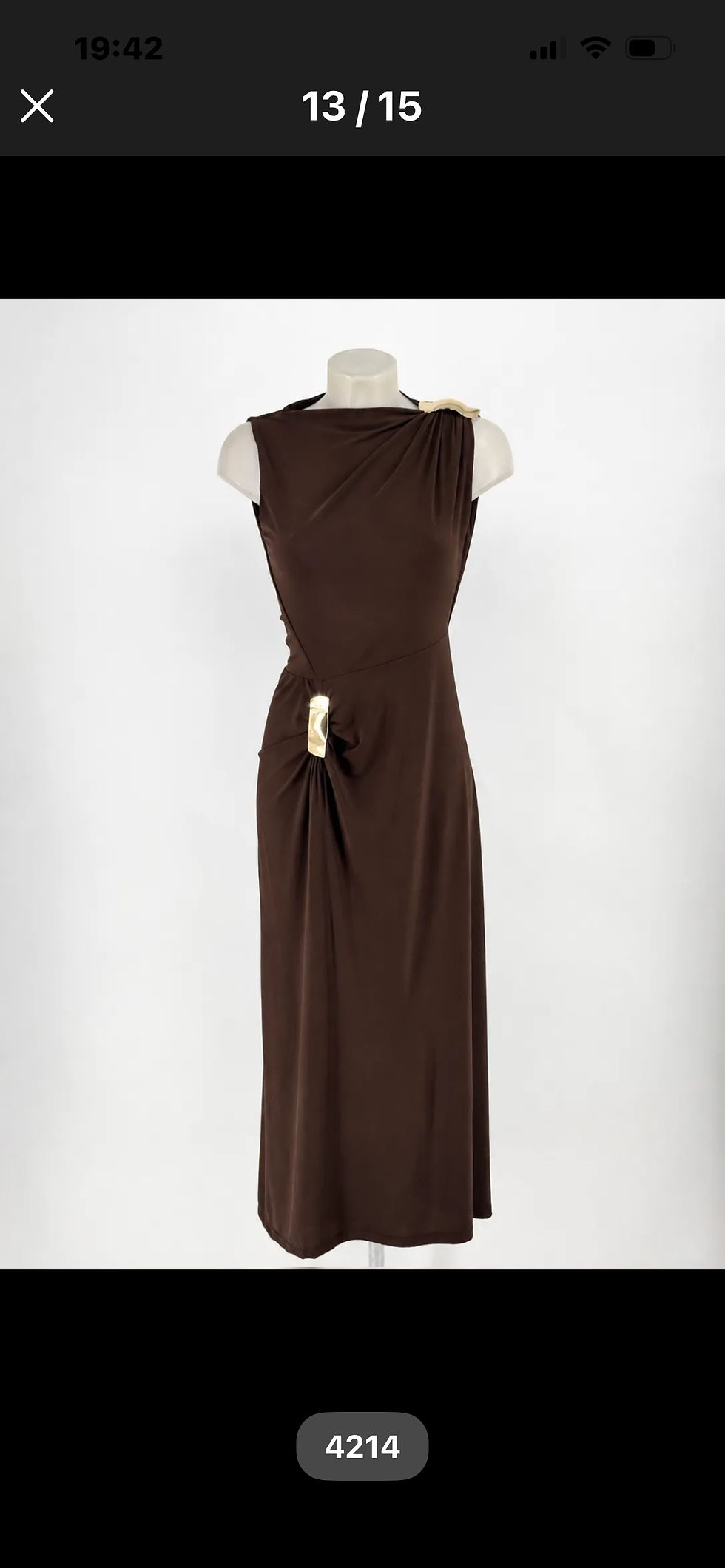 Miniatura: Vestido hebilla 