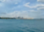 Auckland skyline from across the water
