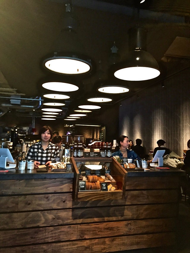 interior view of a coffee shop