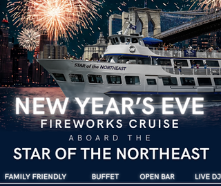 New Year's Eve 2026 Fireworks Cruise aboard the Star Of The Northeast