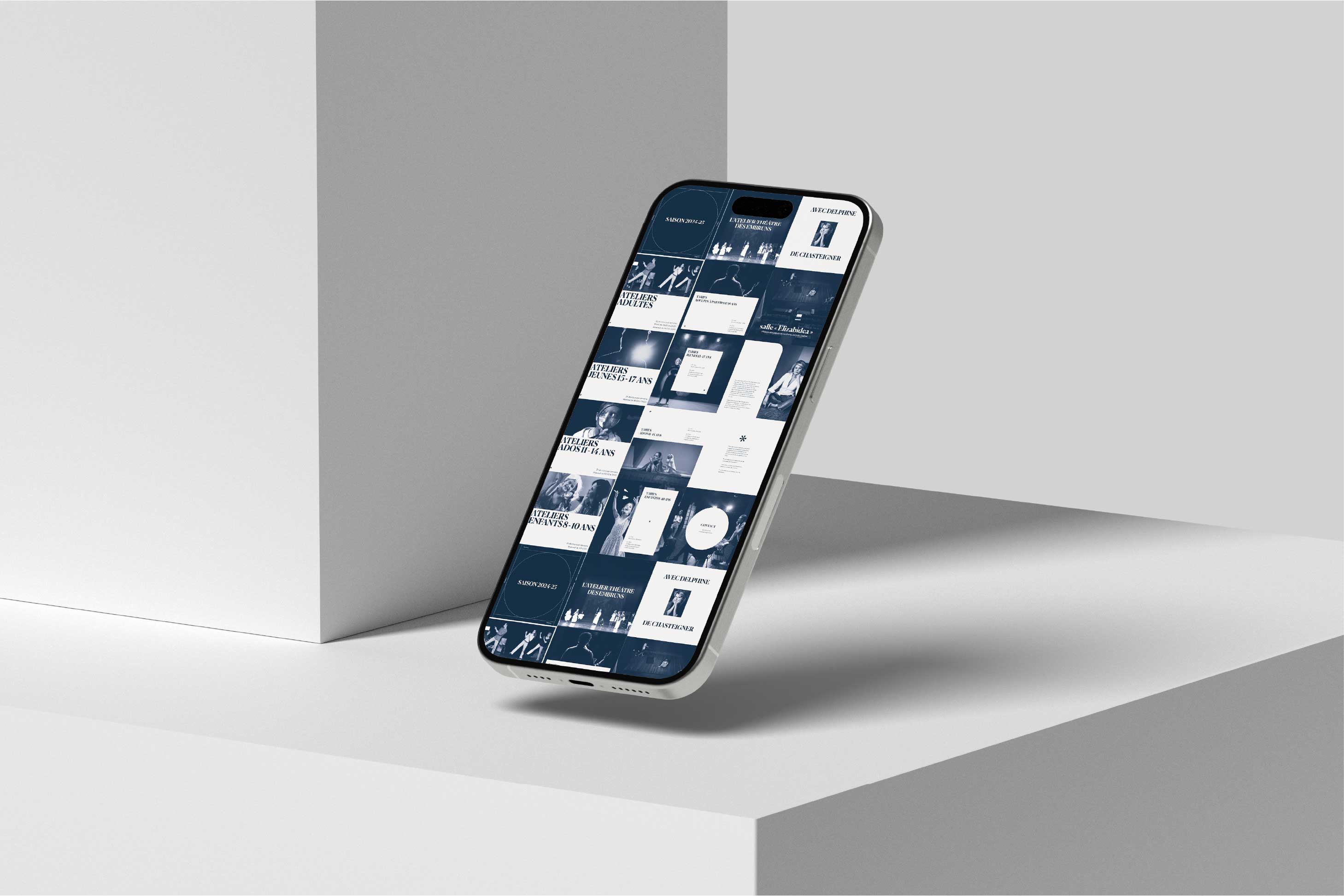 Visuel pour réseaux sociaux – design cohérent avec la charte graphique de marque