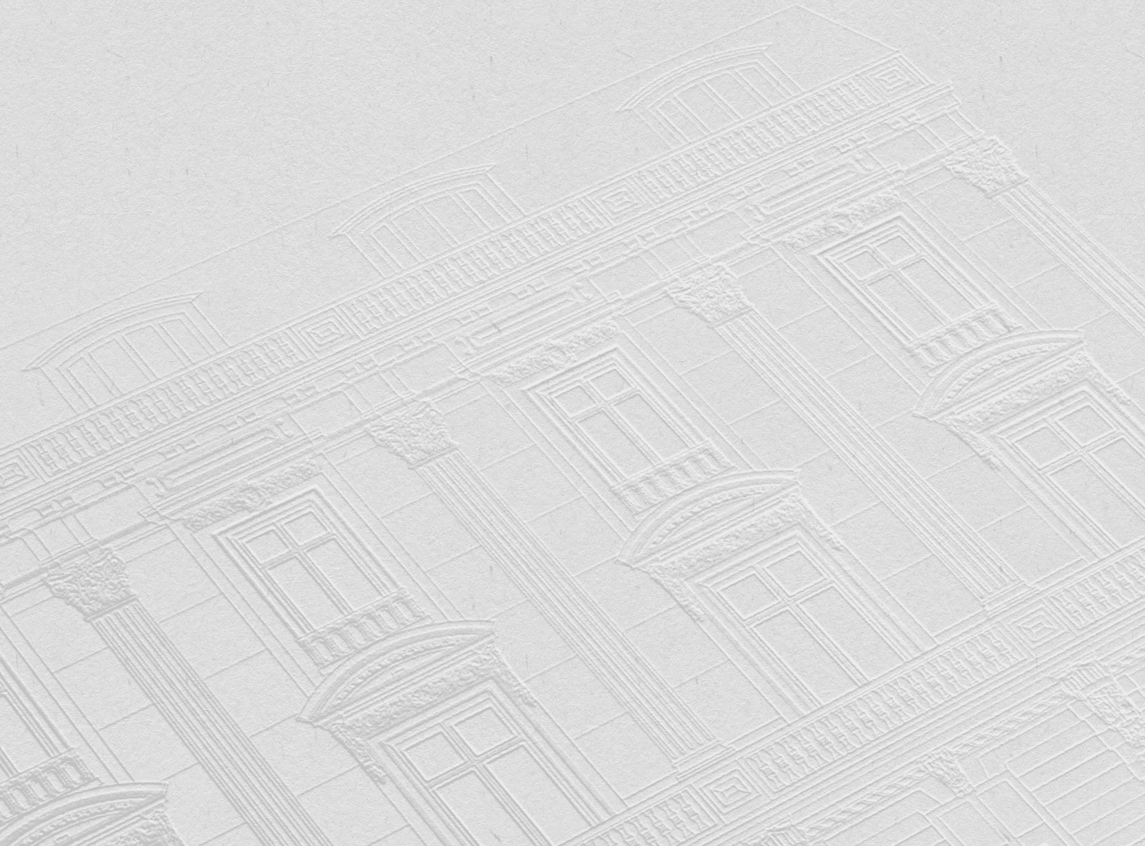 Papeterie illustrée embossée – design personnalisé avec traitement graphique haut de gamme