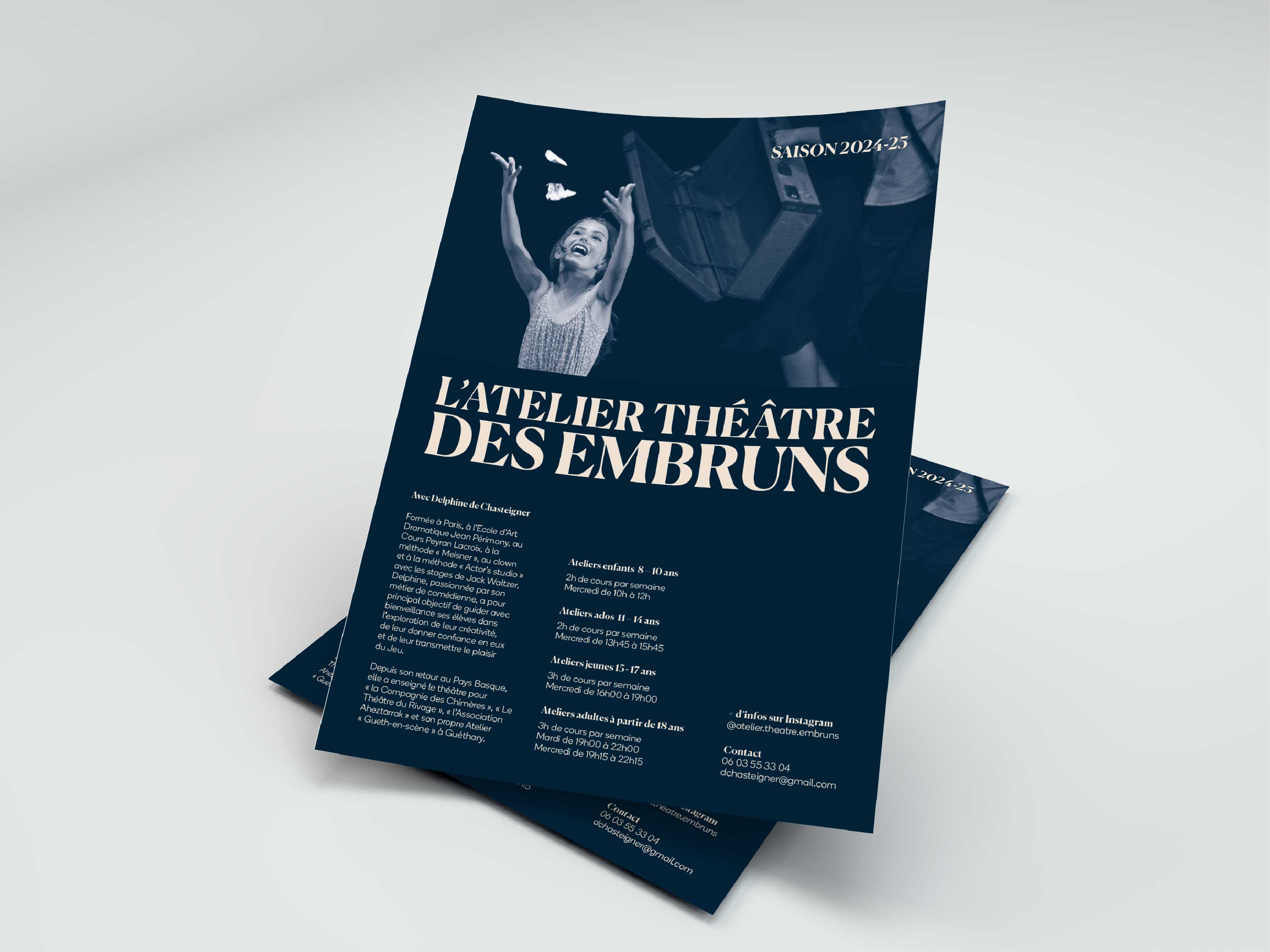 Affiche publicitaire – support print grand format pour campagne visuelle impactante