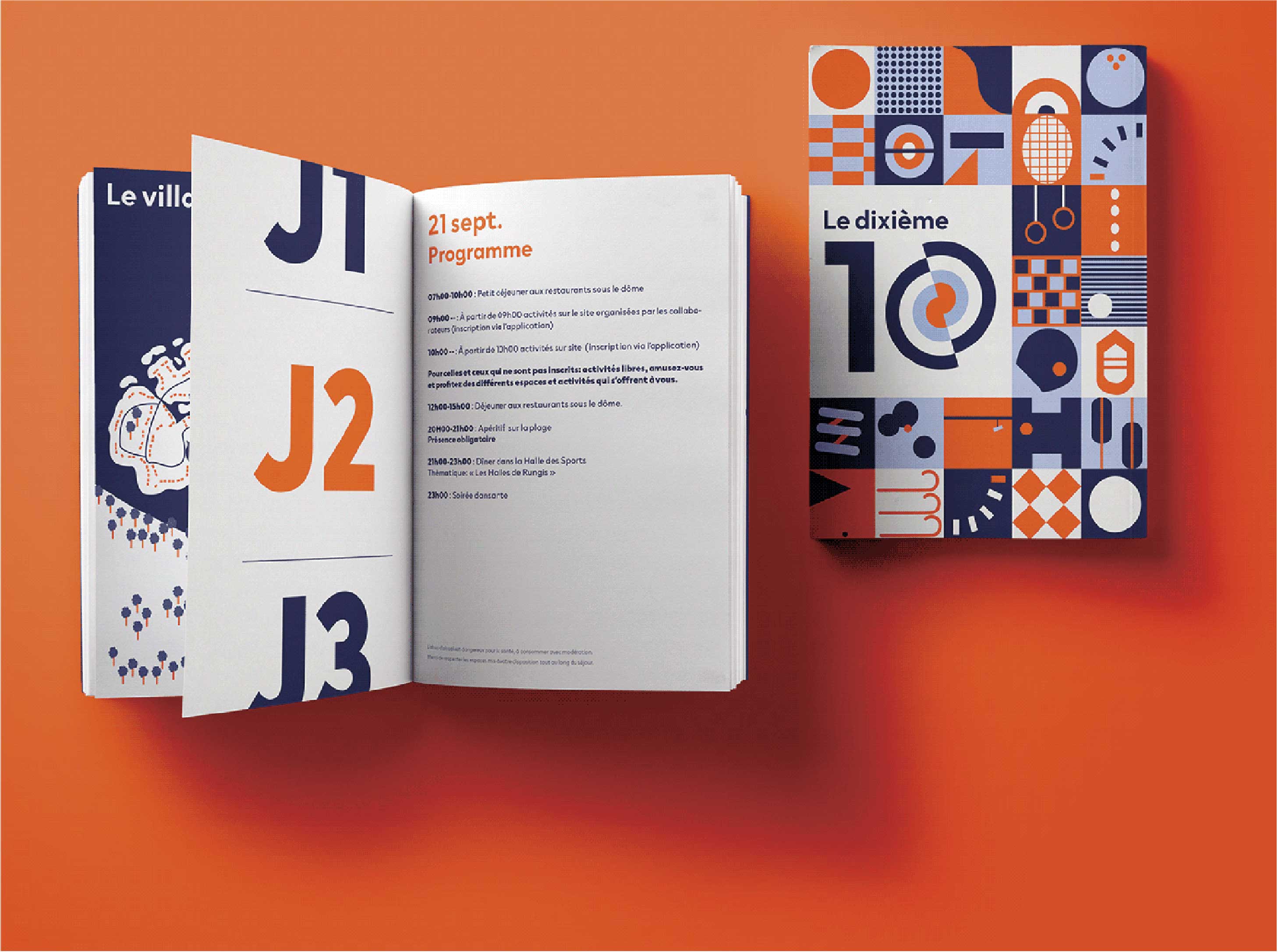 Livret de marque – conception graphique print dans une charte visuelle cohérente