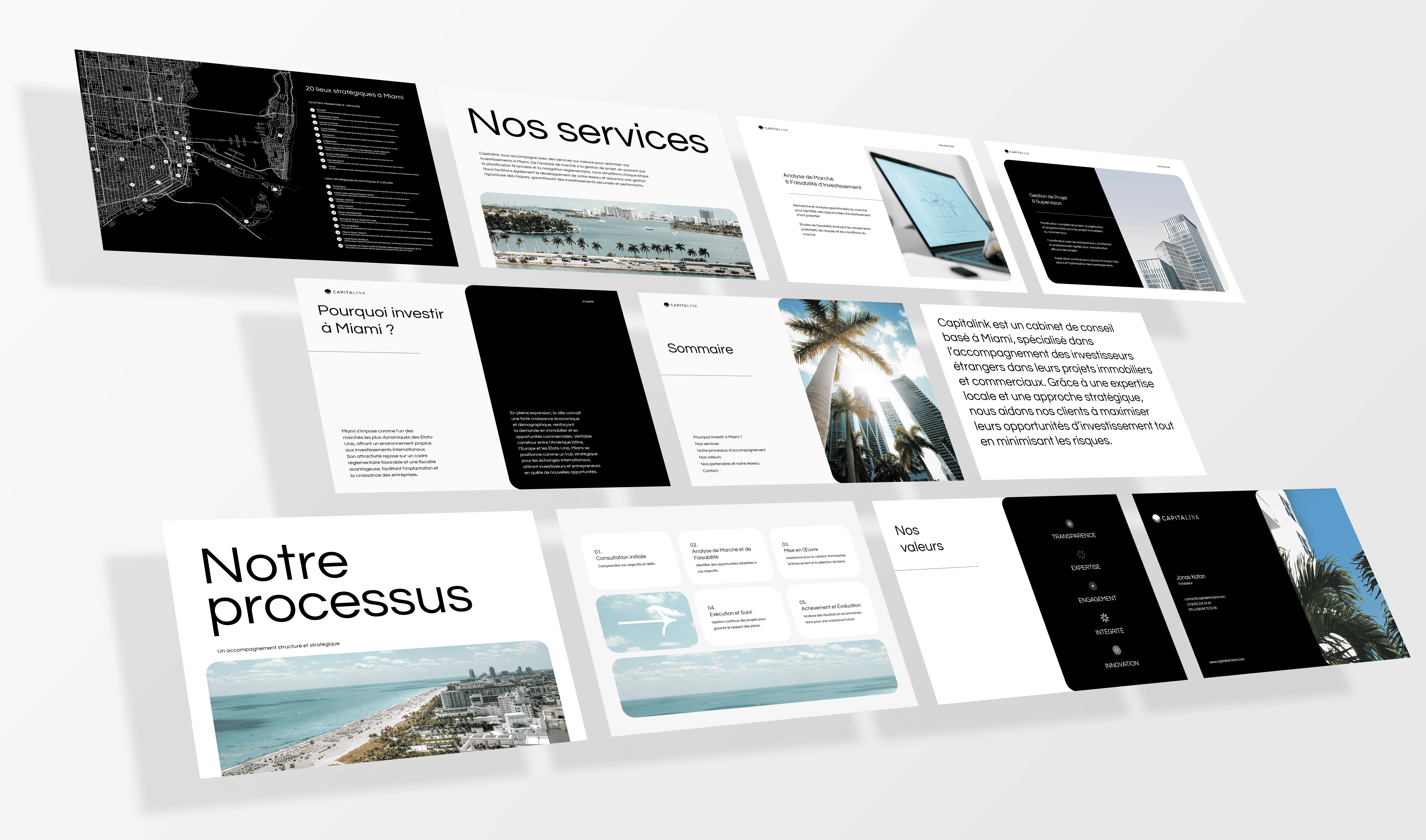 Présentation PDF – mise en page professionnelle et design éditorial pour marque