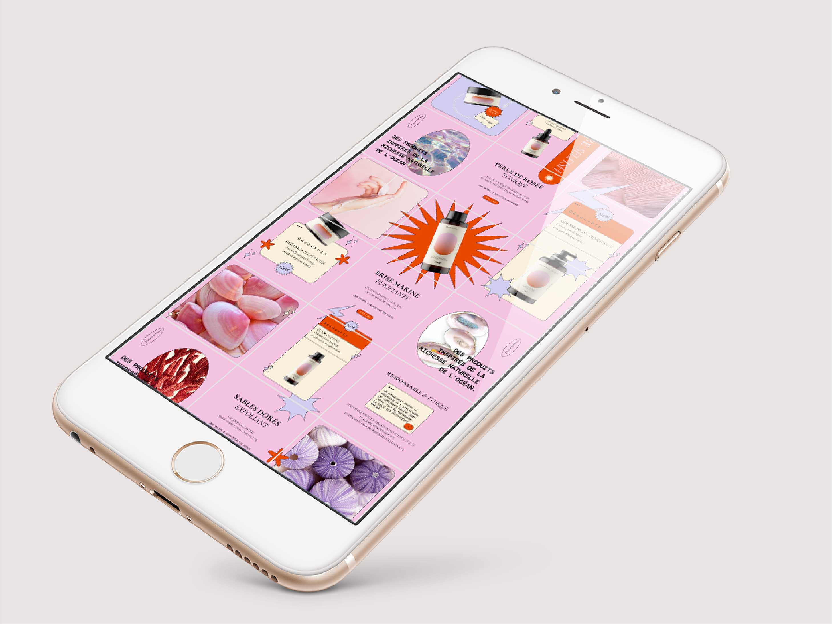 Visuels Instagram – feed social media harmonisé, prêt à publier et adapté à la charte de marque