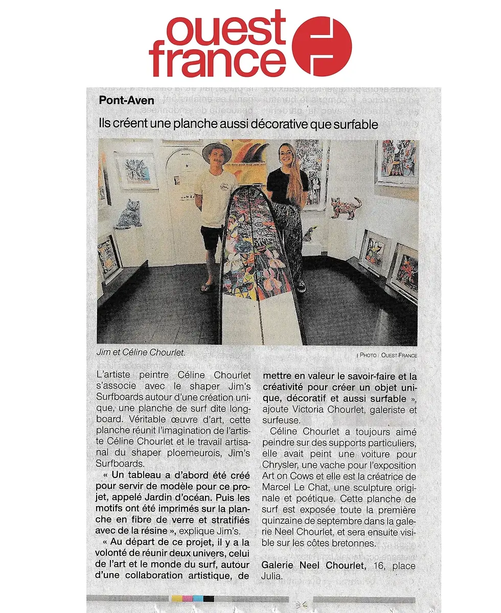 Article Ouest France paru le Jeudi 7 Septembre 2023