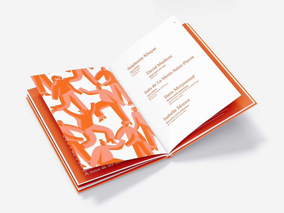 Illustration éditoriale dans un livre – création graphique intégrée à une mise en page imprimée