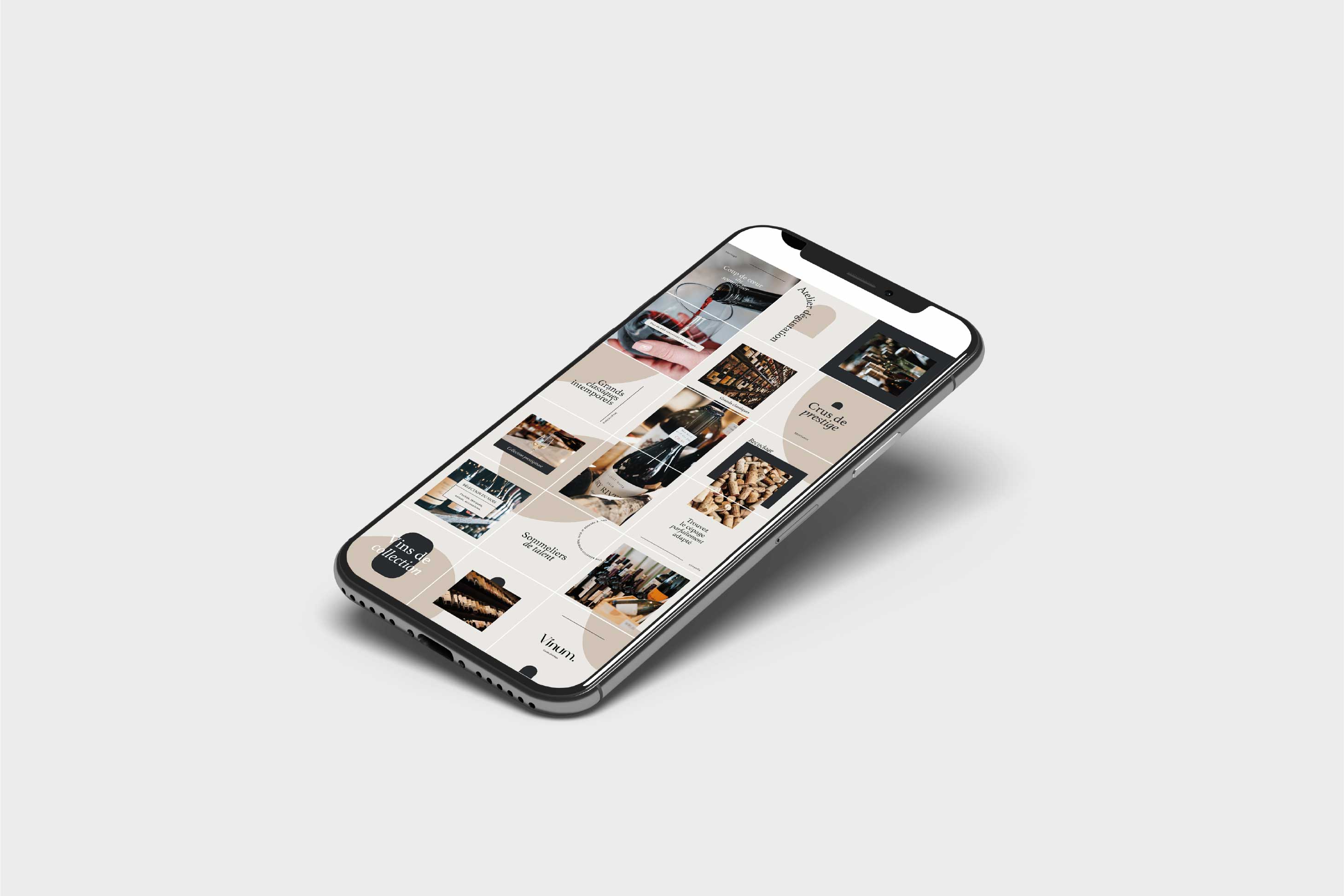 Design de post pour instagram, facebook et linkedin - création élégante et épurée