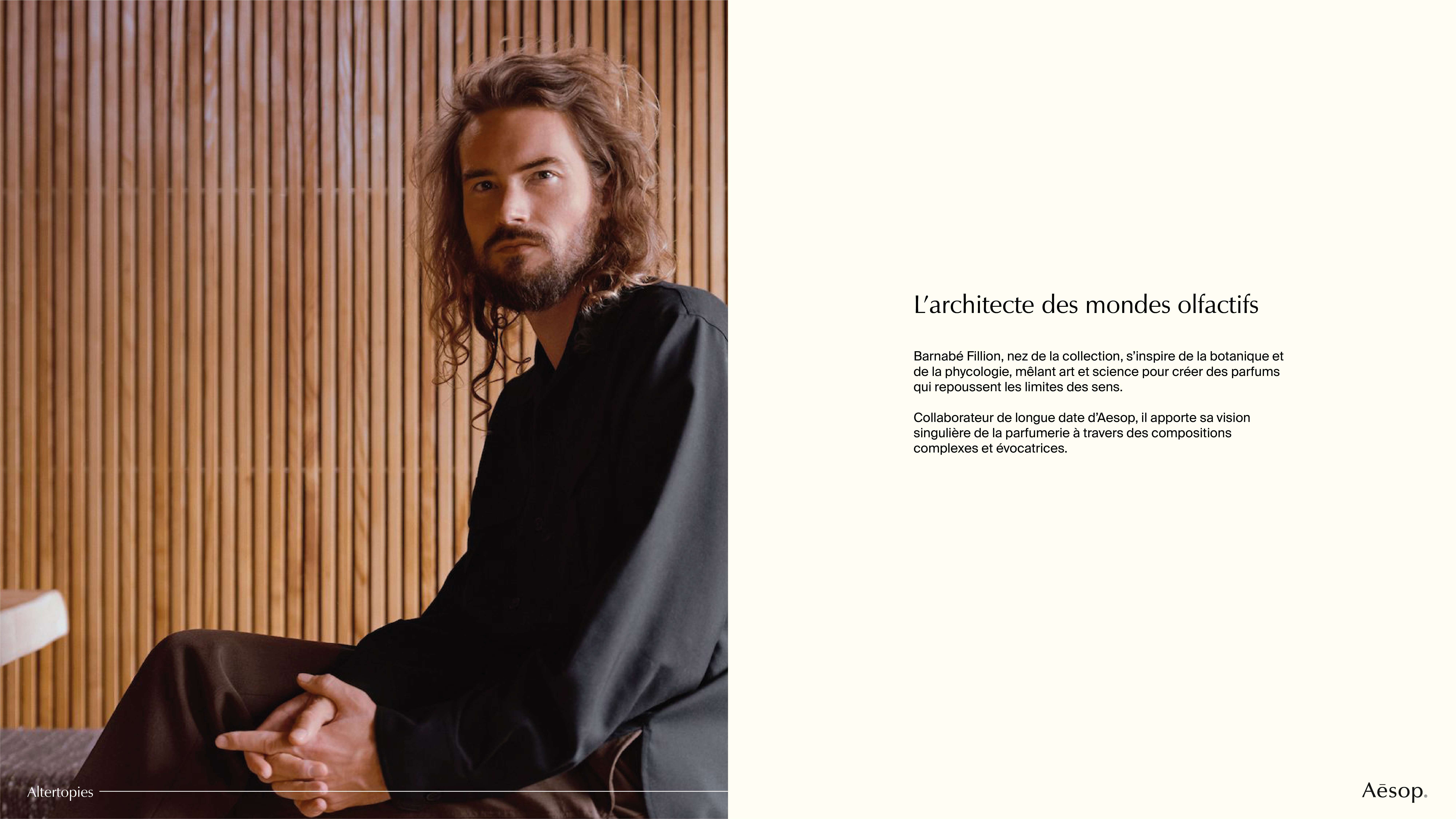 Dossier de presse parfumerie – direction artistique élégante et contemporaine