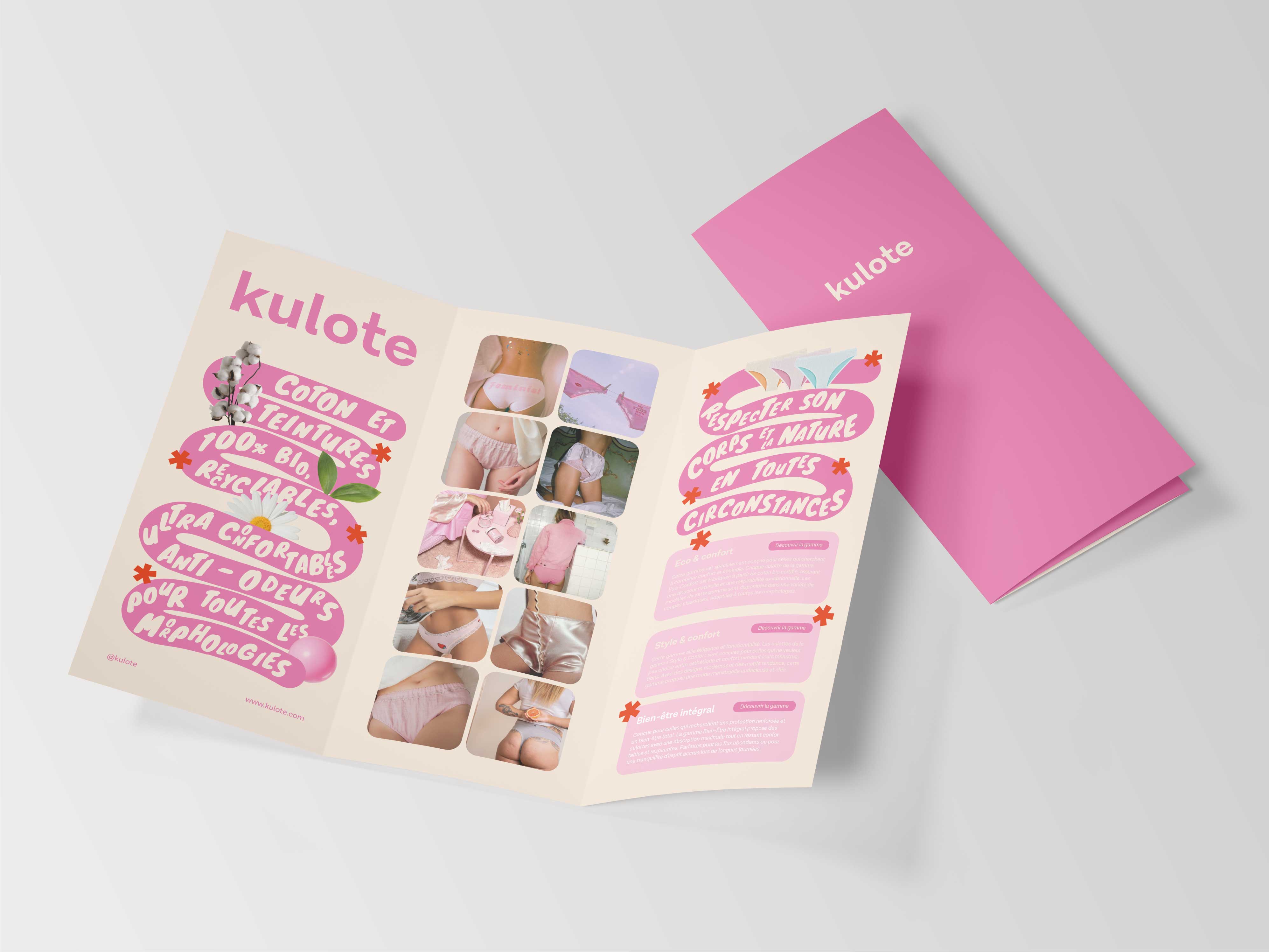 Brochure imprimée – mise en page éditoriale soignée pour support de communication