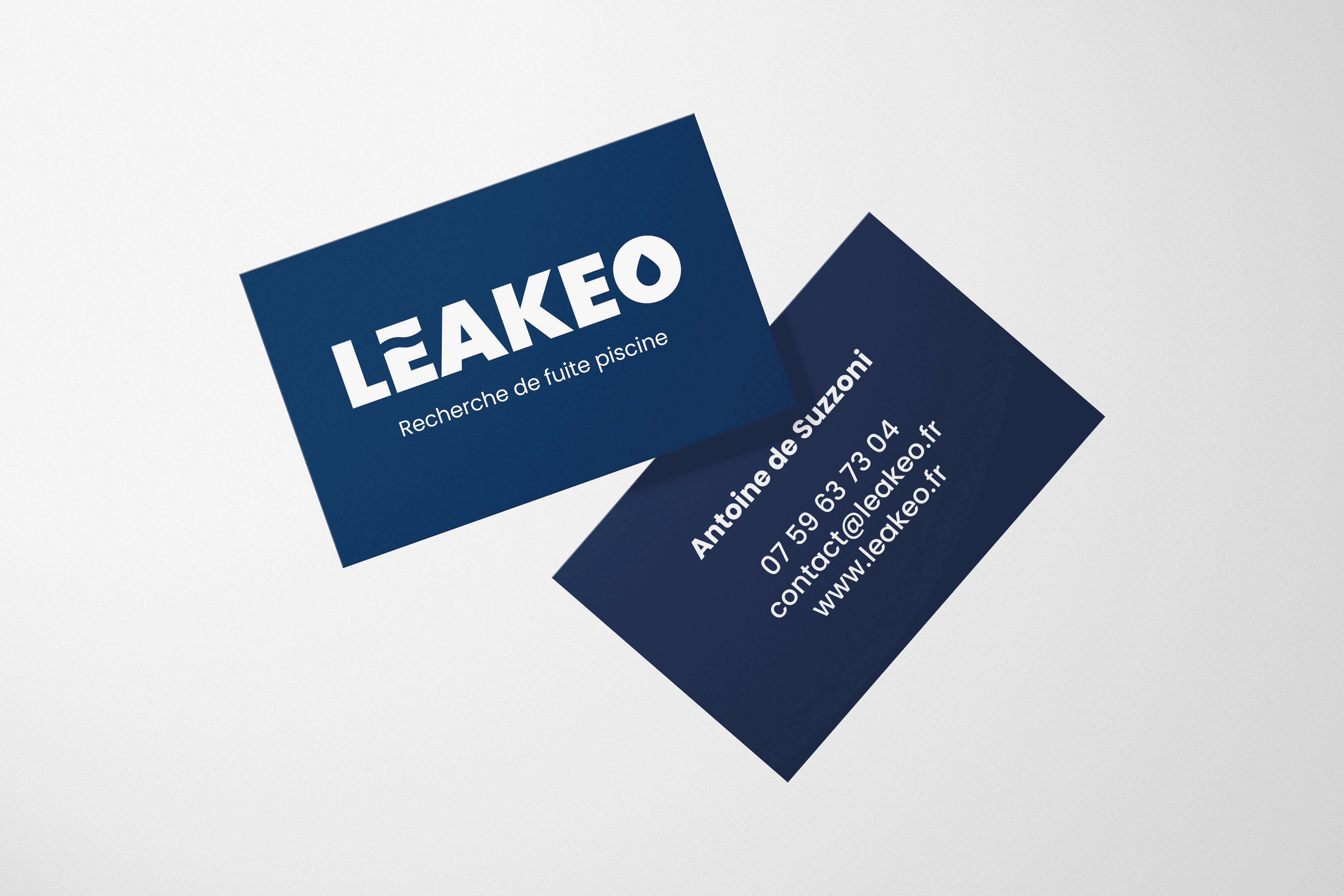 Carte de visite personnalisée – identité visuelle déclinée sur support professionnel