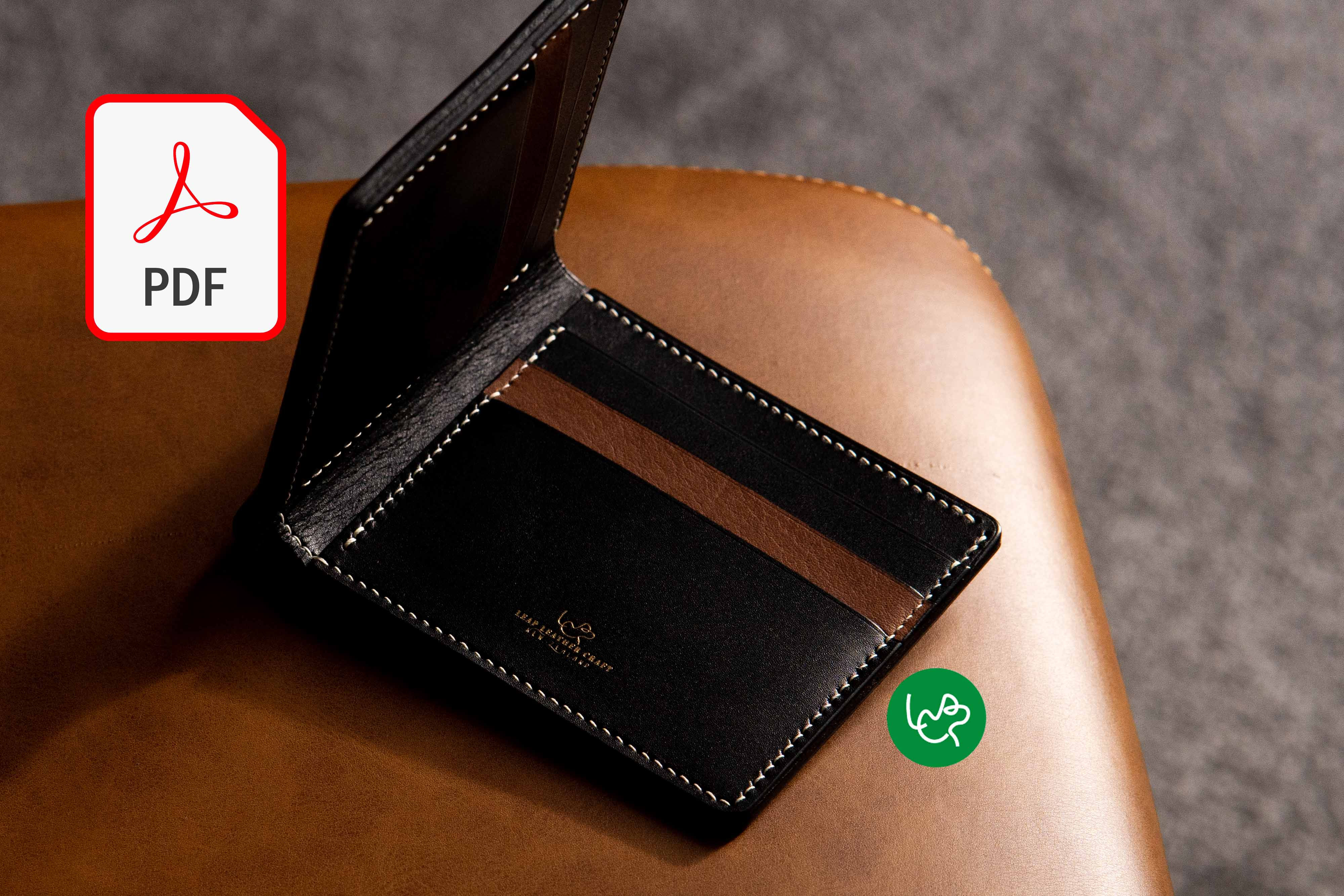 No.319 Bifold Wallet - A4 PDF Pattern