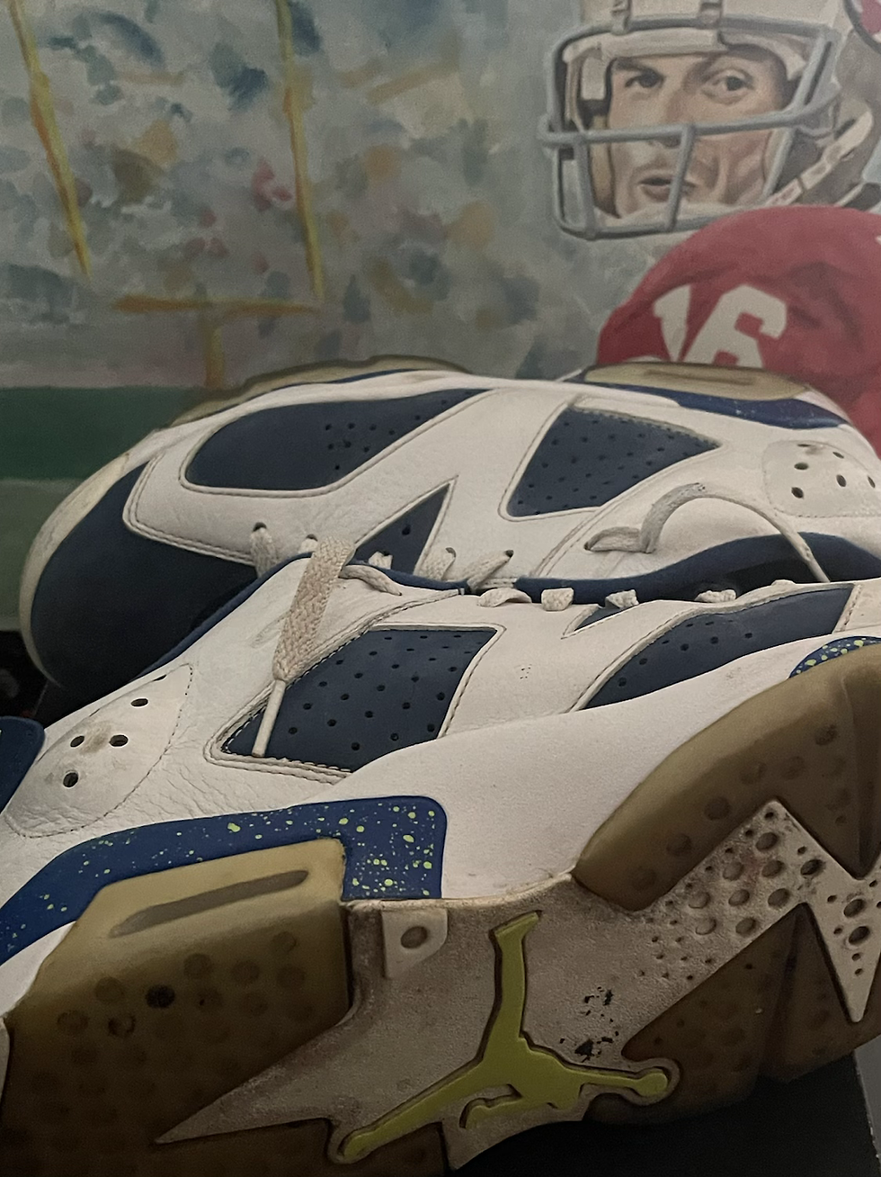 Thumbnail: Jordan Retro 6 low ‘ghost green’ - size 9
