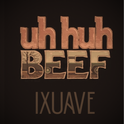 LXUAVE Album Cover Art | Uh-Huh (BEEF)- original music