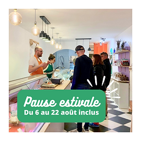 Pause estivale du 6 au 22 août