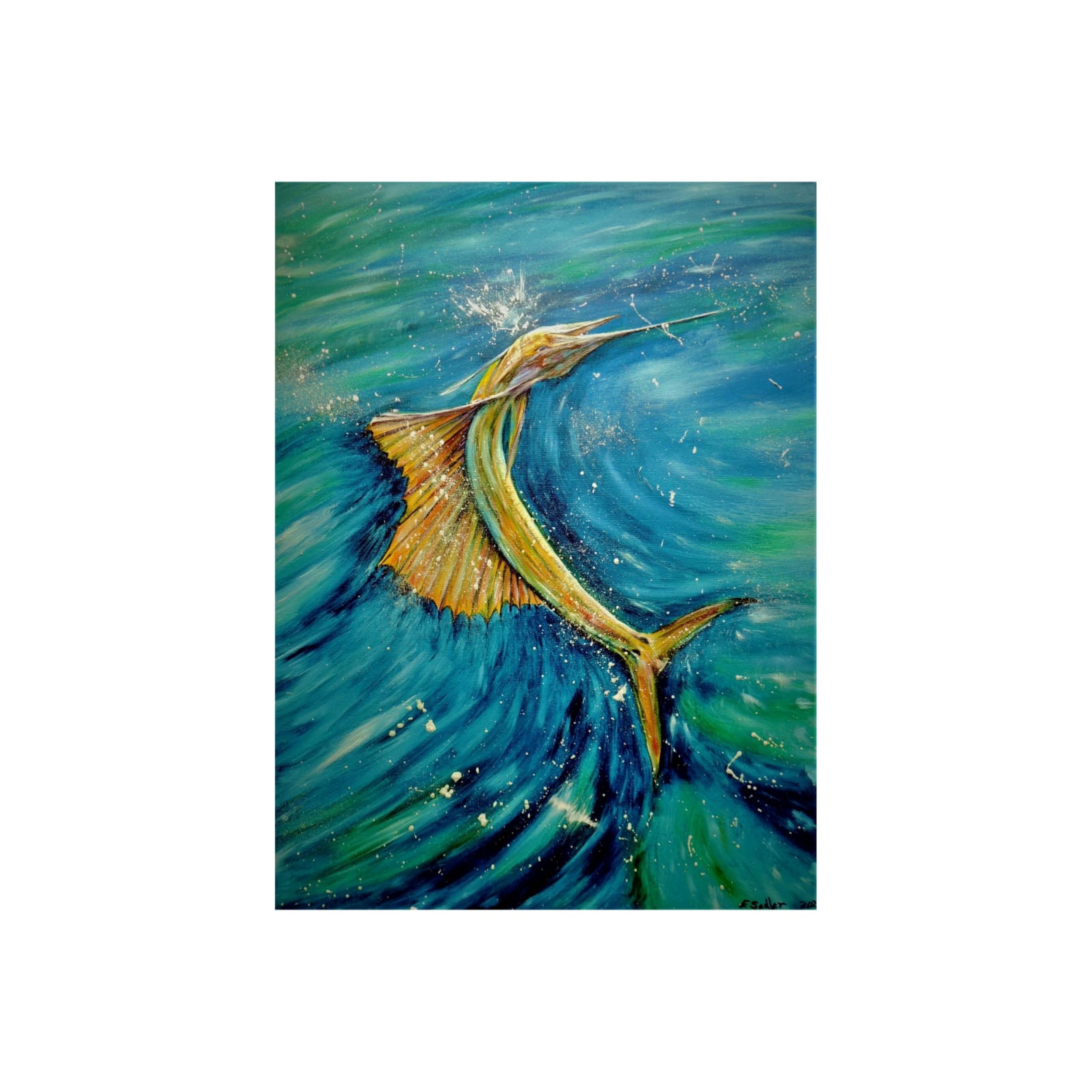 'Leap from the Deep' Sailfish