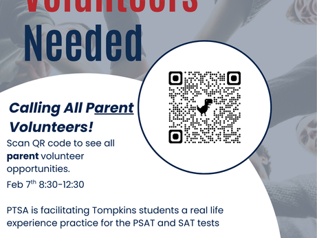 Parent Volunteers Needed