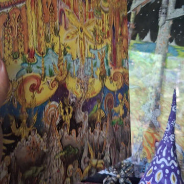 Thumbnail: Altar illustration (canvas printed 30x30cm)