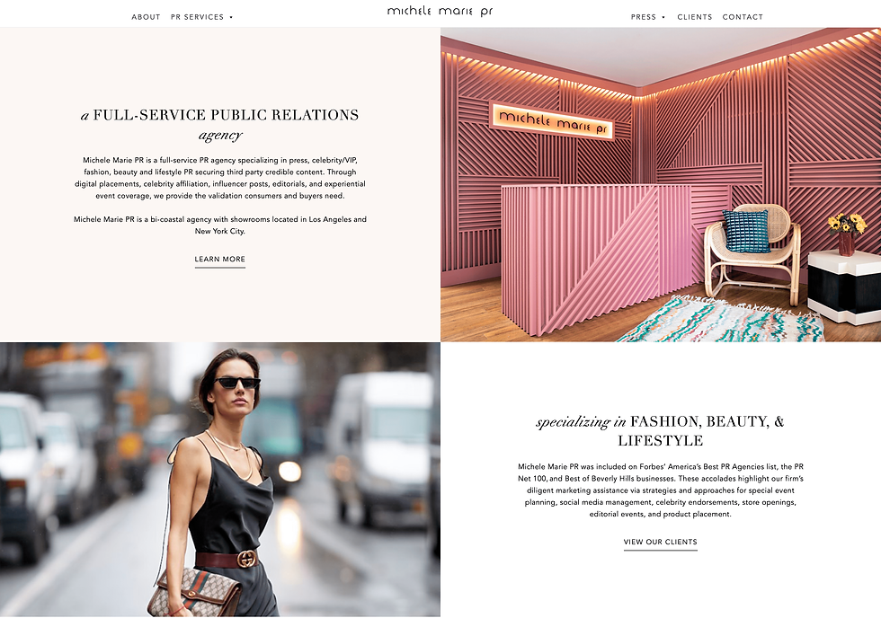 Team developing social media ads for fashion brand at a Fashion Marketing Agency