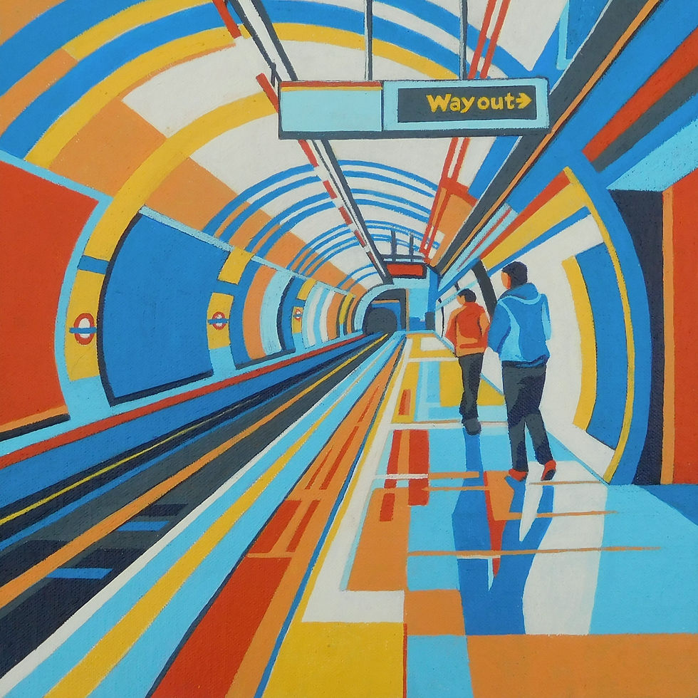 Colours of the Underground - SOLD