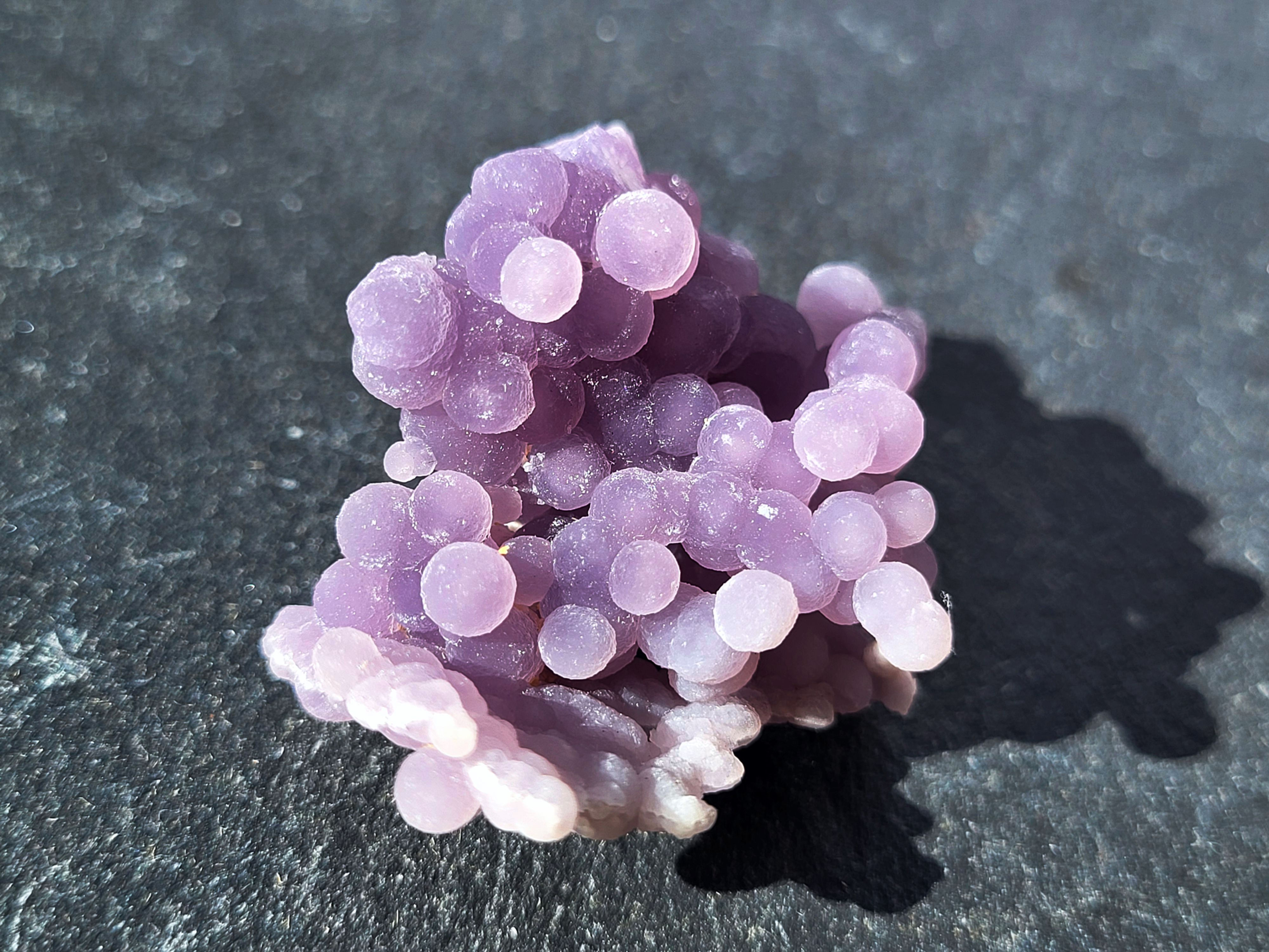 Traubenachat, Rohstein, HQ