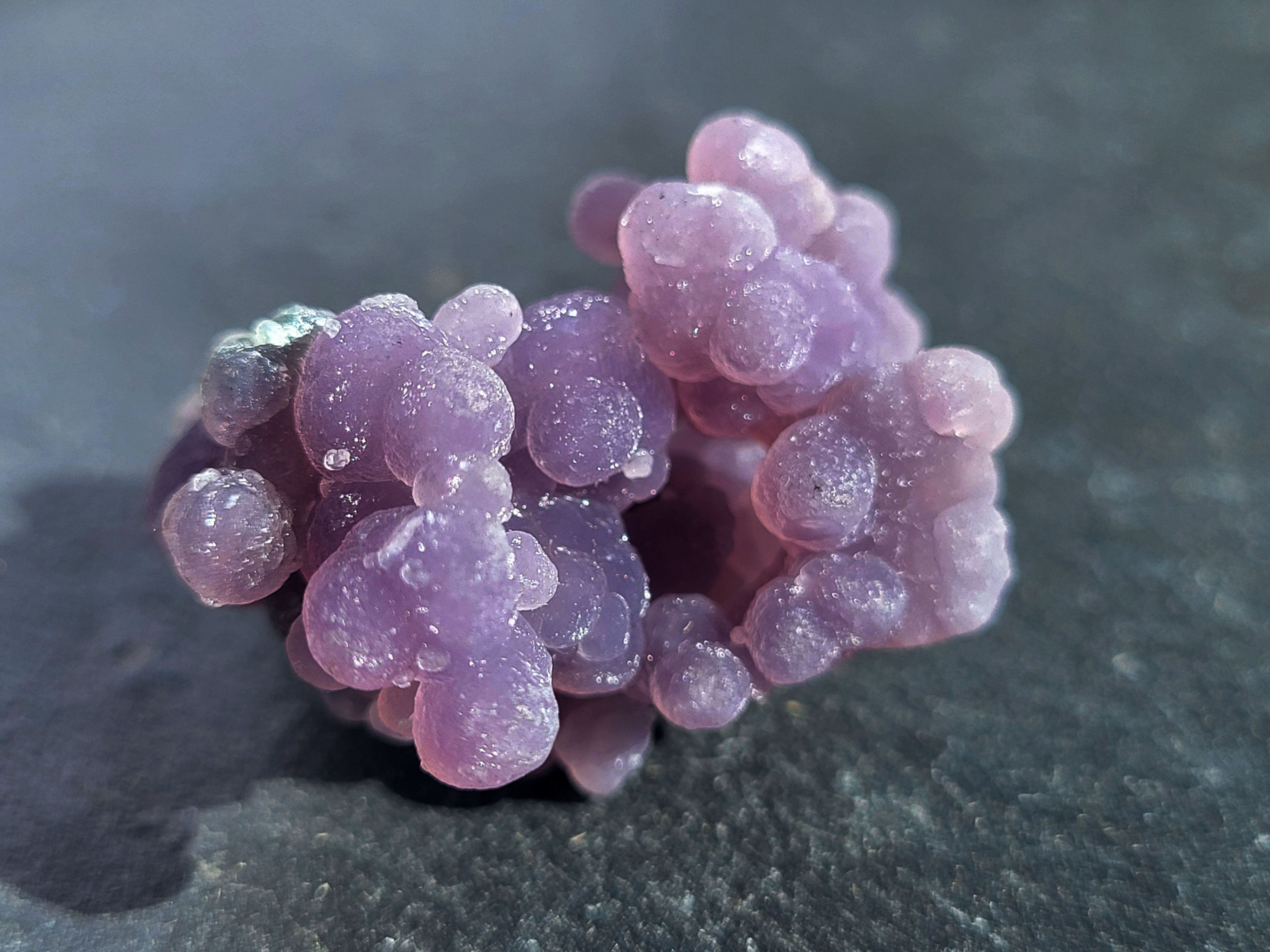 Traubenachat, Rohstein, HQ