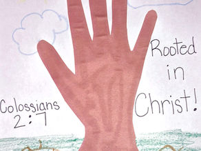 Rooted In Christ "Palm" Tree