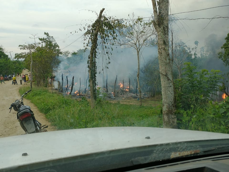 una casa ayer en zona rural de lorica en la vereda palmital en el corregimiento de candelaria video