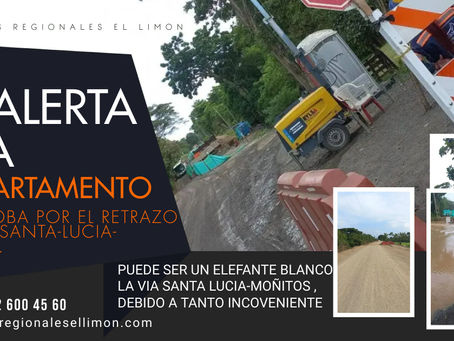 EN ALERTA EL PROYECTO SANTA LUCIA-MOÑITOS SE CONVERTIRIA EN UN ELEFANTE BLANCO EN CORDOBA