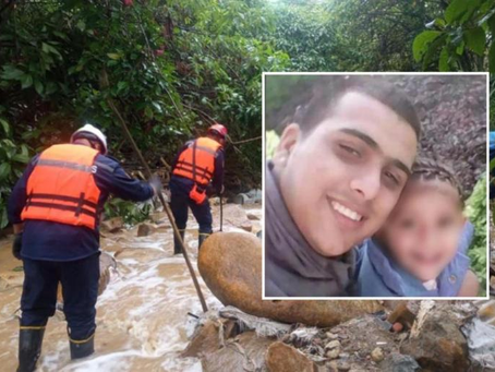 Hallaron el cuerpo sin vida del hombre que cayó con su hija a una quebrada de Itagüí, Antioquia