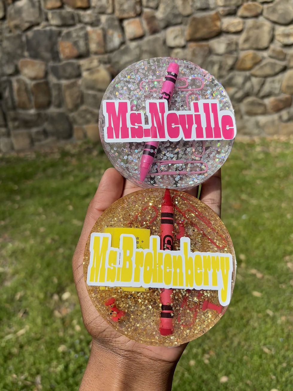 Thumbnail: Teacher Resin Coasters