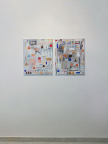 "How we connect" art exhibition by
LOUISA DI FELICE
NICOLA HEPWORTH
ANJALI KHOSLA