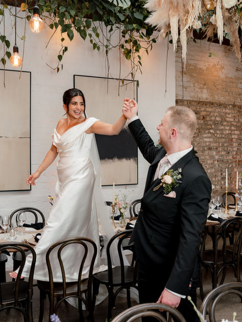 Real Wedding at The Hackney- Colourful & Bold 