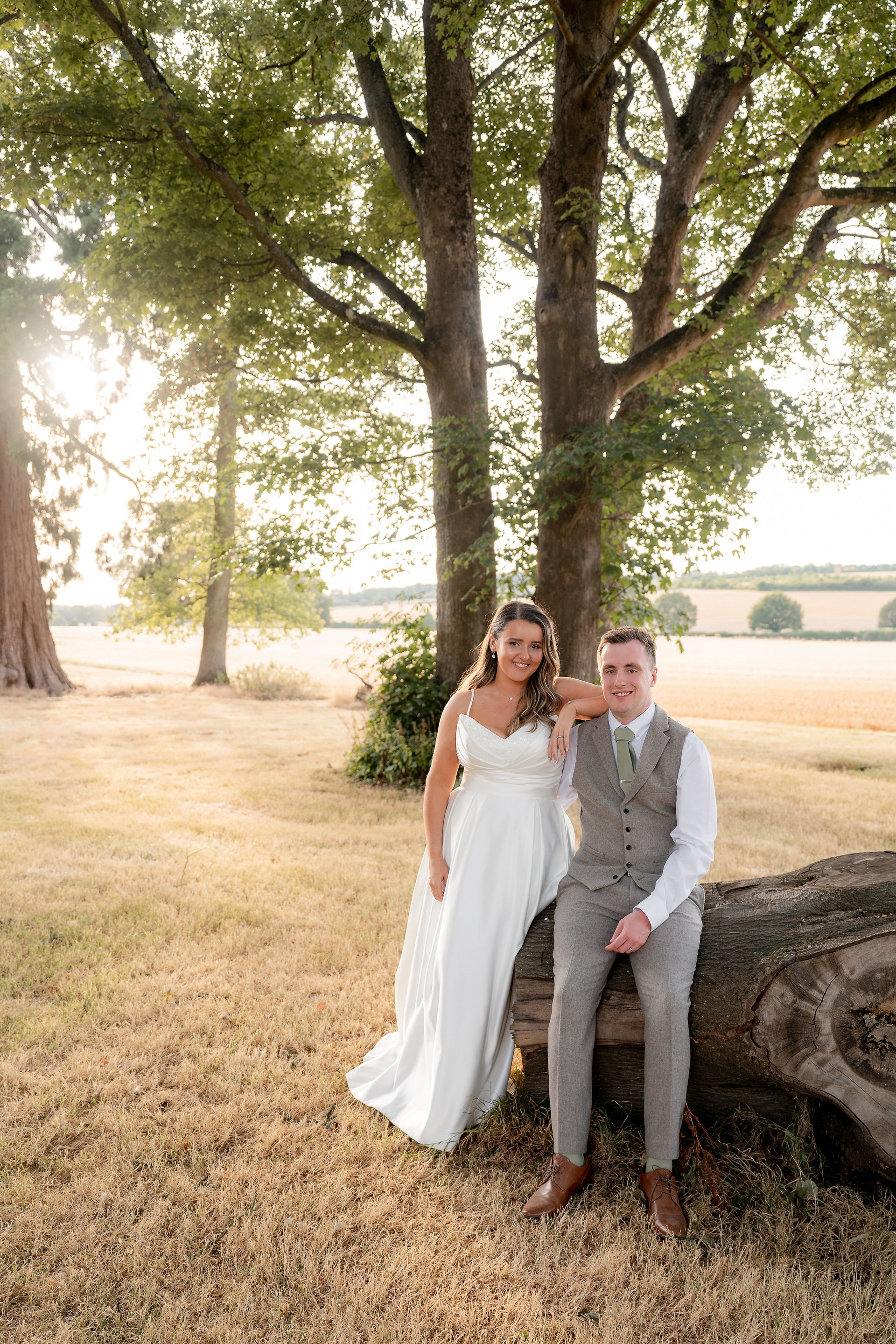 Couples Photography Wedding Oakley Hall Summer Golden Hour