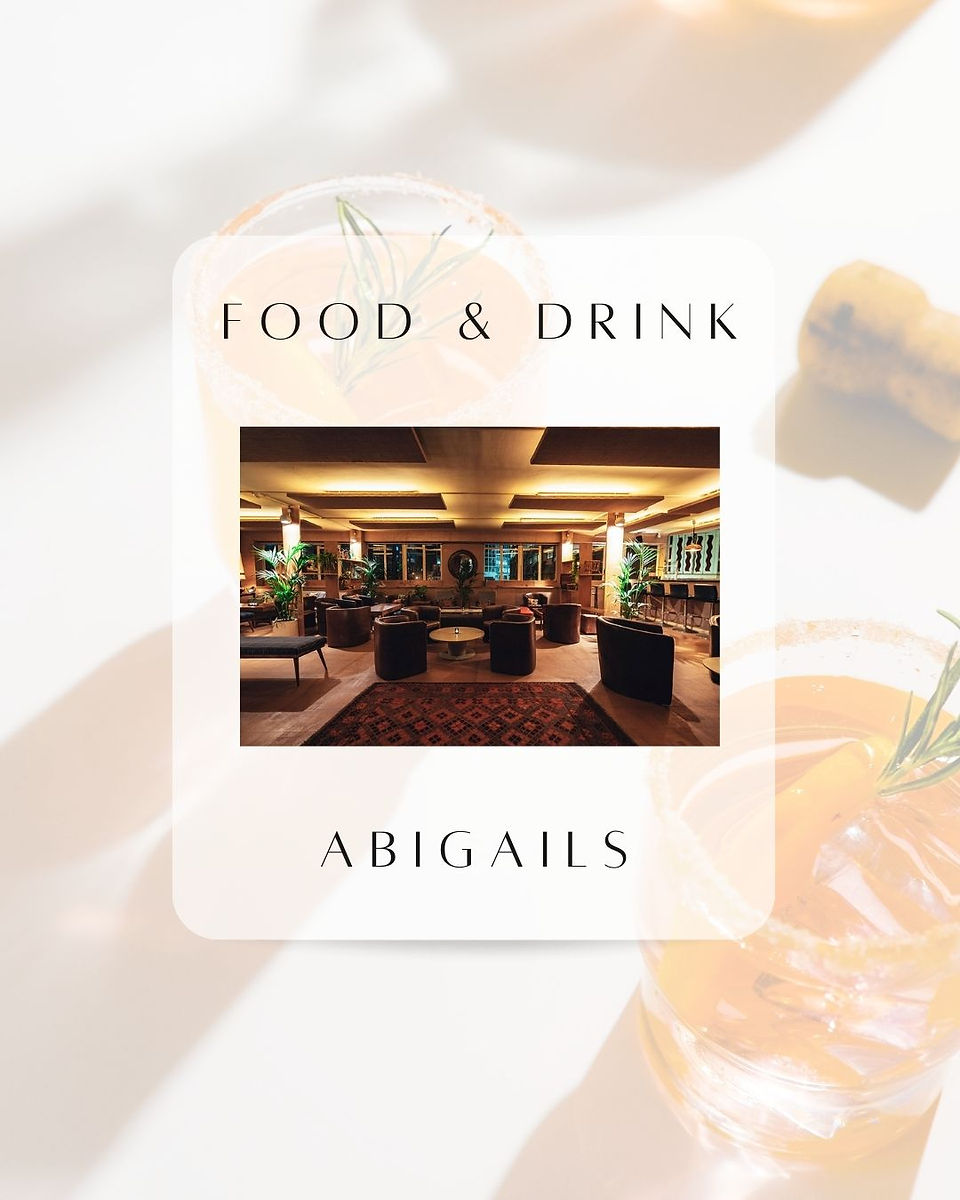A 70s inspired disco date planned, food and drink at Abigails in Vinegar Yard
