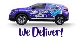 Inage of Outrageous Cakes delivery vehicle