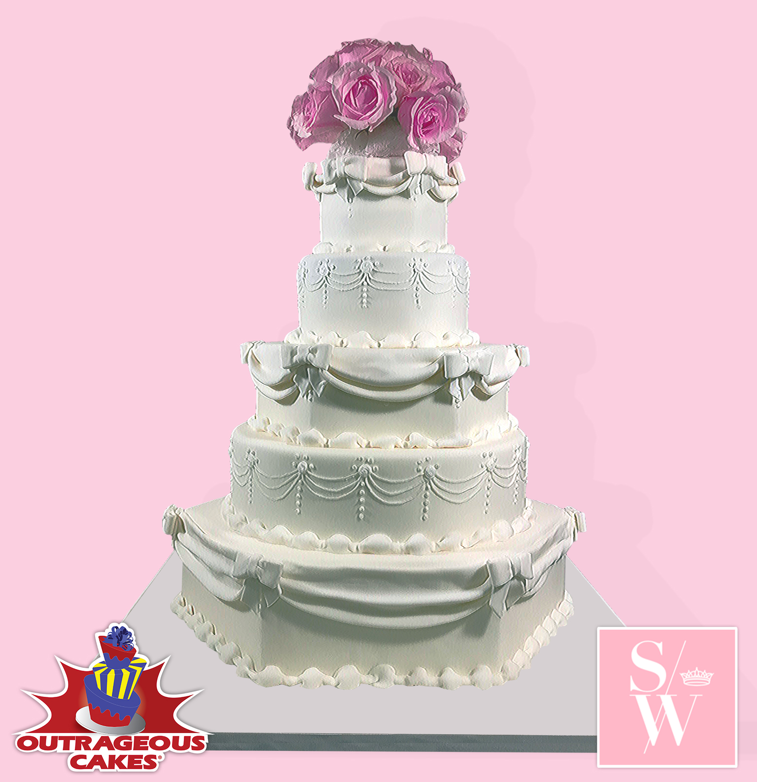 Outrageous Cakes Tampa Bakery Wedding Cakes