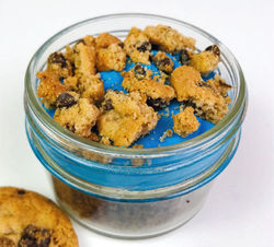 Cookie MMonster Cake Jars