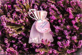 Pochette en lin de l'attache tetine DIY personnalisable Bo'kit