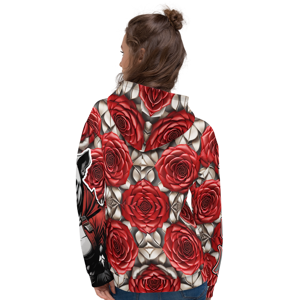 Thumbnail: MADE IN DENA PHS Floral Hoodie