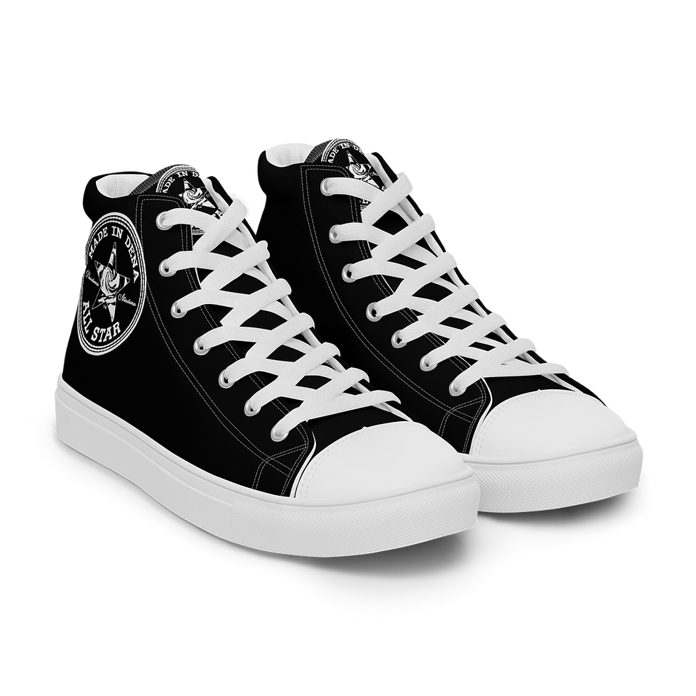 Thumbnail: MADE IN DENA All-Star Men's Canvas High Tops
