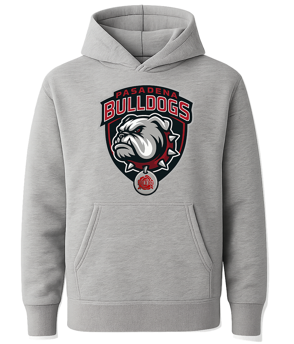 Thumbnail: MADE IN DENA "Bulldogs" Shield Hooded Sweatshirt