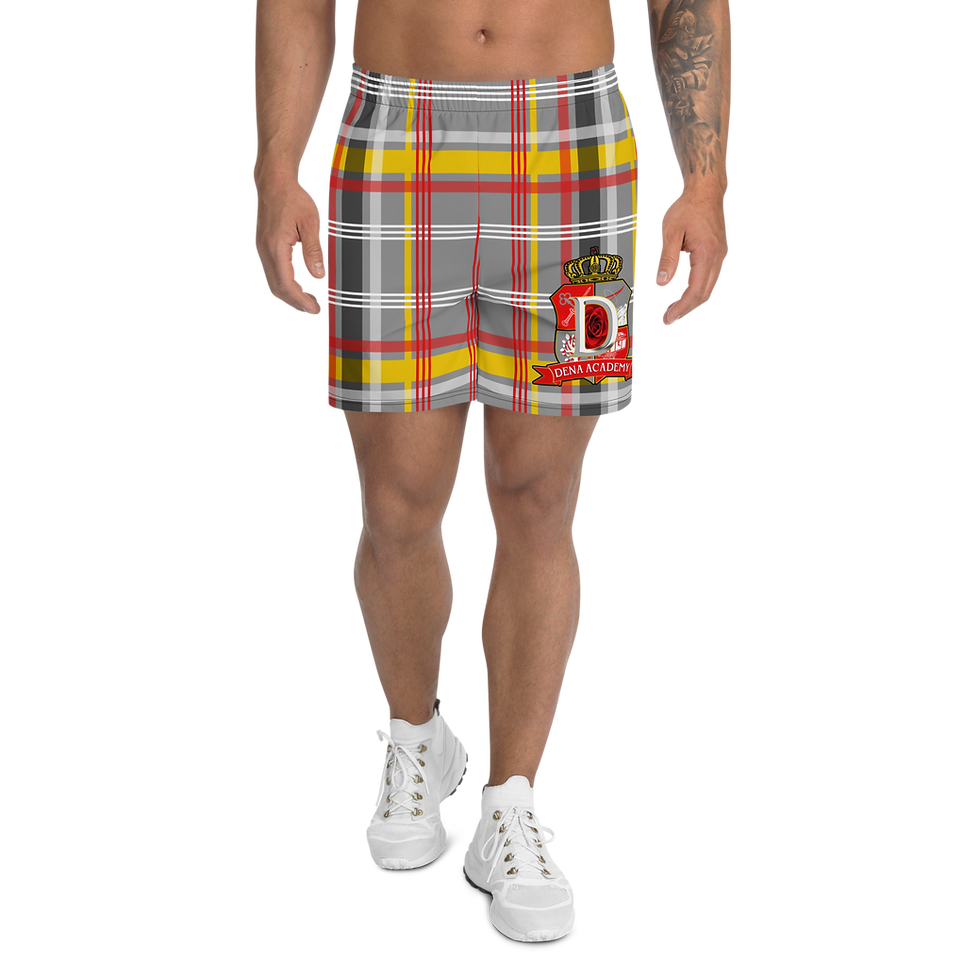 Thumbnail: DENA ACADEMY Preppy Plaid Athletic Shorts