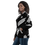 Thumbnail: MADE IN DENA "Adirose" Black Lightweight Bomber Jacket